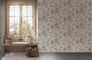 Non-Woven Wallpaper Floral Roses grey white 38700-1 5