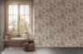 Non-Woven Wallpaper Floral Roses gold cream 38700-3 1