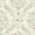 Non-Woven Wallpaper Ornaments white grey silver 38707-2 2