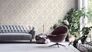 Non-Woven Wallpaper Ornaments white grey silver 38707-2 4