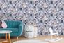 Vliestapete Wohnzimmer Blumen Floral Muster 38175-1 4