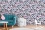 vliestapete  Kinderzimmer blumen Floral muster  38175-2 4