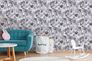 Vliestapete Kinderzimmer Blumen Floral Muster 38175-3 4