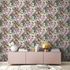 Vliestapete Diele Floral Tiere Blätter 38176-3 4
