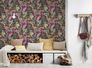 Non-Woven Wallpaper Animals Flowers red 38176-5 1