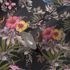 Non-Woven Wallpaper Flowers Birds black 38178-1 3