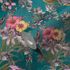 Non-Woven Wallpaper Flowers Birds turquoise 38178-3 3