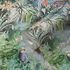 Non-Woven Wallpaper Jungle Plants grey green 38179-2 2