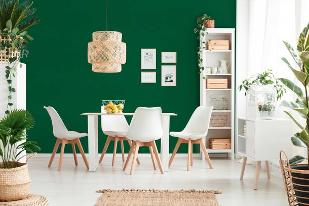 Vliestapete Esszimmer Uni-Design 38364-8