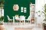 Non-Woven Wallpaper Unicoloured dark green 38364-8 1