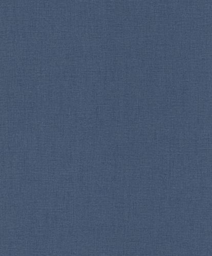 Tapete-Vlies-Rasch-Uni-Textil-dunkelblau-484762-63211654