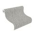 Non-Woven Wallpaper Rasch Leaves silver grey 554144 2