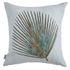Cushion cover Modern Flowers Petrol with zip 2