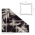 Cushion cover modern flowers black Paris 45x45 cm 5