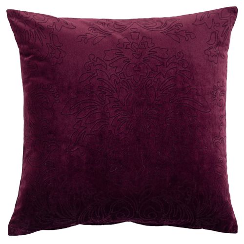 Cushion cover modern structure Wine London 45x45 cm