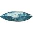 Cushion cover modern flowers indigo Amsterdam 45x45 cm 2