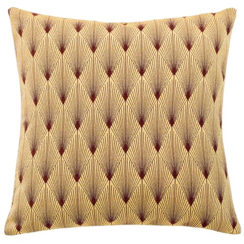 Cushion cover modern structure gold New York 45x45 cm