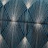 Kissenhülle Modern Struktur Blau New York detail 4