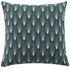 Kissenhülle Modern Struktur Blau New York front 1