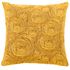 Cushion cover modern structure yellow Cape Town 45x45 cm 1