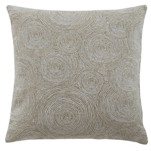 Cushion cover modern structure beige circles Cape Town 