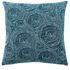 Cushion cover modern structure blue Cape Town 45x45 cm 1