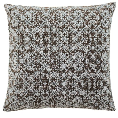 Cushion cover modern structure brown Marrakech 45x45 cm