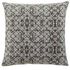Cushion cover modern structure brown Marrakech 45x45 cm 1