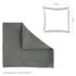 Cushion cover plain stone Silence 45x45 cm 2