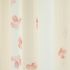 Ready-made scarf Floral white-red transparent Nerima 2