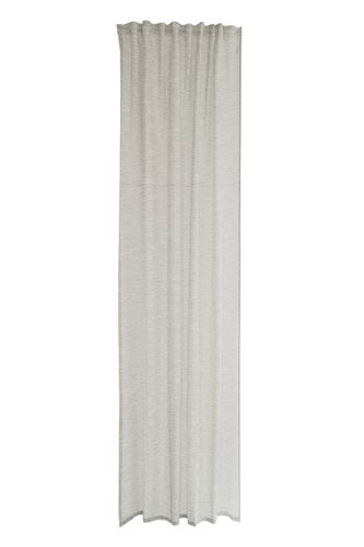Vorhang Streifen Taupe Halbtransparent