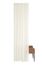 Vorhang Streifen Creme Halbtransparent 1