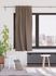 Curtain Uni brown blackout Galdin 175x140 2