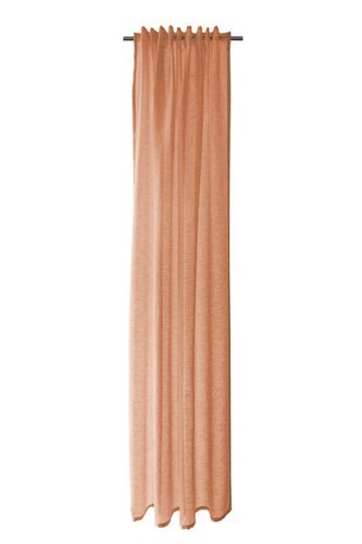 Dekoschal Einfarbig Modern ziegel transparent