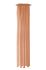 Dekoschal Einfarbig Modern ziegel transparent 1