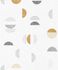 Wallpaper Half-Circles Rasch Prego white brown 500554 1