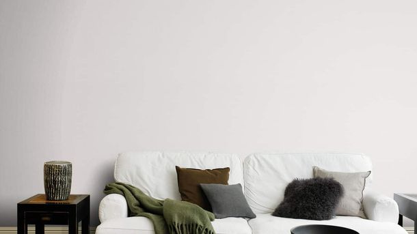Tapete Wohnzimmer Barbara Home Collection Einfarbig Meliert Flieder
