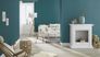 Wallpaper Barbara Home Collection plaster look petrol 4