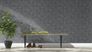 Wallpaper Barbara Home Collection plaster look gray blue 1