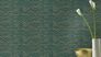 Wallpaper Barbara Home Collection zigzag dark green beige 4