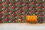 Vliestapete-Tiere-Blumen-Pflanzen-gruen-rot-JF2201-Grandeco-63212223_1 2