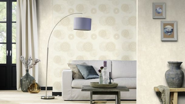Vliestapete-Rasch-Gold-Beige-Betonoptik-Kreise-651720-63212264_2