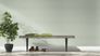 Non-woven wallpaper Rasch green textile design 651133 7
