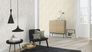 Non-woven wallpaper Rasch beige grey waves 651515 4