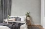 Non-woven wallpaper texture grey silver metallic 38598-7 1