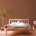 Non-woven wallpaper texture bast red 38612-7 2