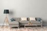 Non-woven wallpaper plain white grey glitter 38615-3 3