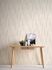 Non-woven wallpaper pattern floral grey white 38631-1 4