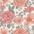 rasch wallpaper country style floral pink 252422 1