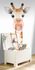 Premium photo wallpaper giraffe beige white 253306 2